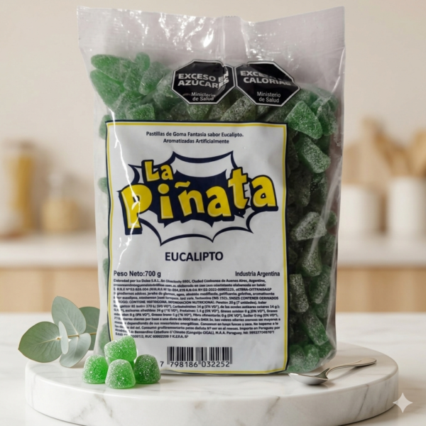 GOMITA PIÑATA EUCALIPTUS X 700 GR