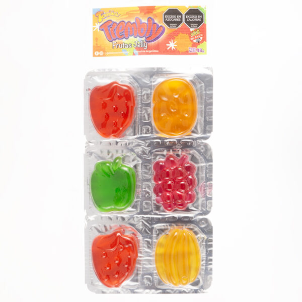 TEMBLEKE FRUTAS X 6 U