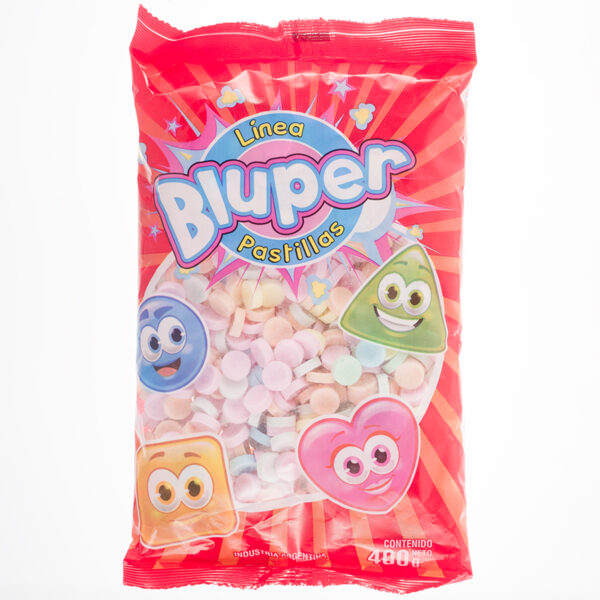 BLUPER BOLSA PASTILLAS BOTONCITOS X 400 GR