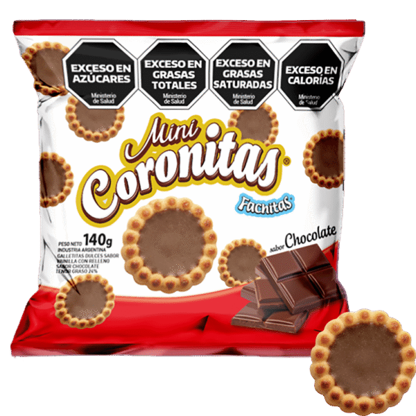 MINI CORONITA CHOCOLATE X 140 GR