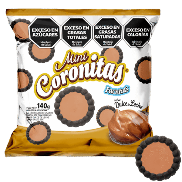 MINI CORONITA DULCE DE LECHE X 140 GR