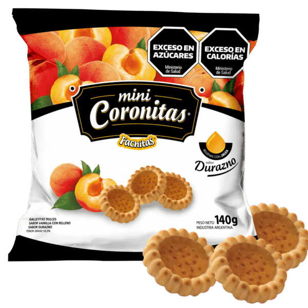 MINI CORONITA DURAZNO X 140 GR