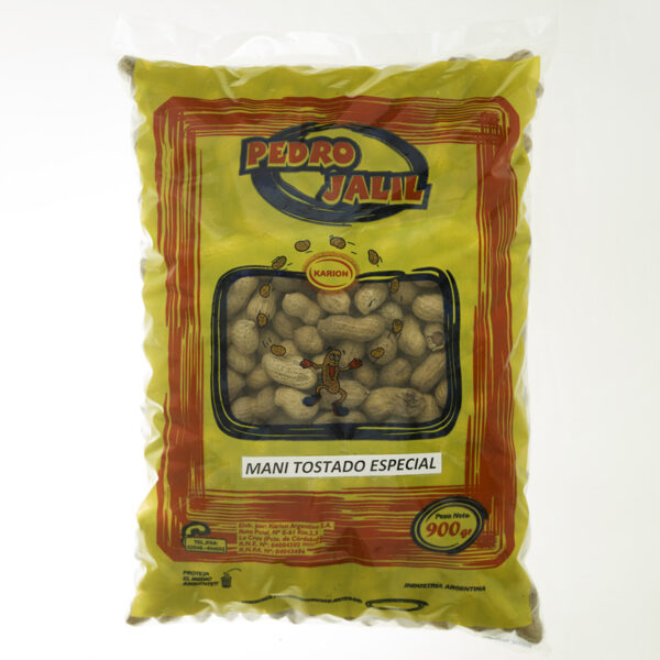 MANÍ CON CÁSCARA X 900 GR