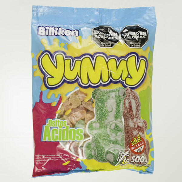 YUMMY OSITOS ÁCIDOS X 500 GR