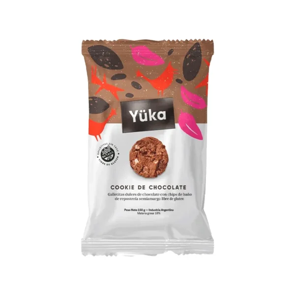YUKA COOKIE SABOR CHOCOLATE SIN TACC