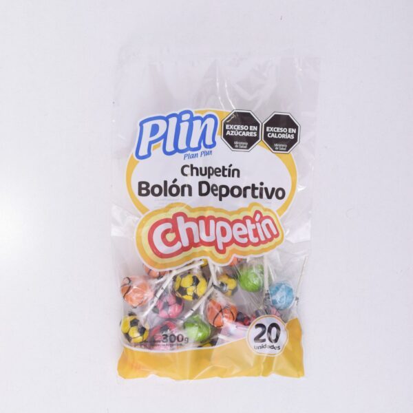 CHUPETÍN BALON DEPORTIVO X 20U