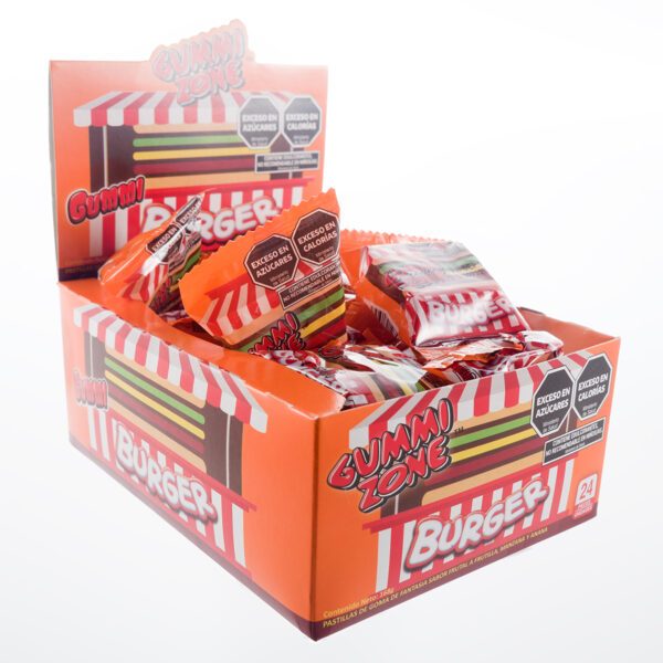GOMITA YUMMY ZONE HAMBURGUESA X 24 U