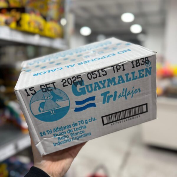 ALFAJOR TRIPLE BLANCO X 24 U GUAYMALLEN