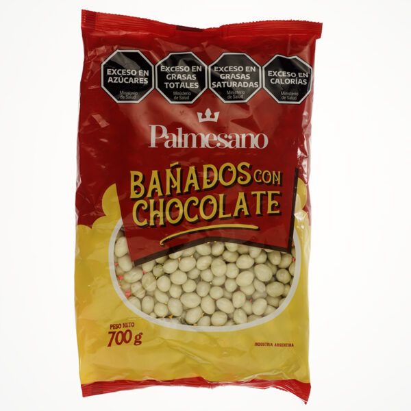 MANÍ CON CHOCOLATE BLANCO X 700 GR