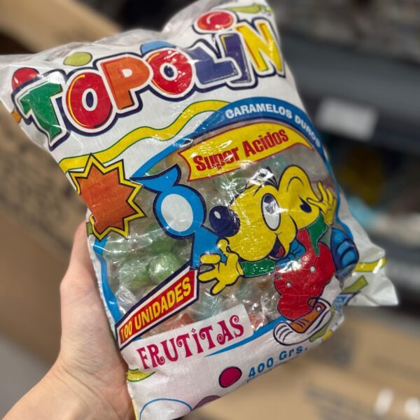 TOPOLIN CARAMELOS ACIDOS X 100 U