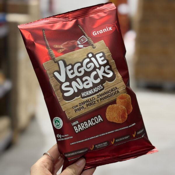 SNACK DE ARROZ VEGGIE BARBACOA