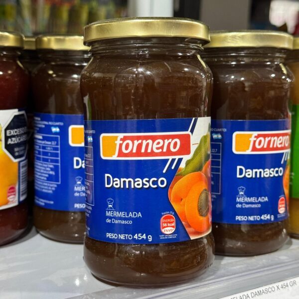 MERMELADA DAMASCO X 454 GR