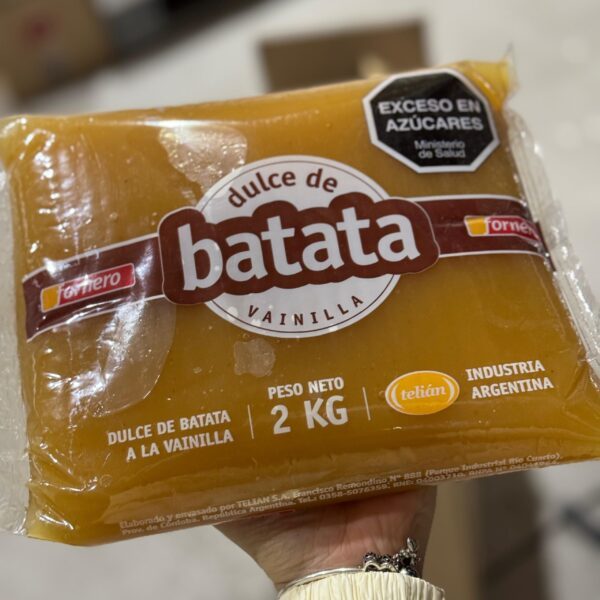 DULCE DE BATATA X 2KG