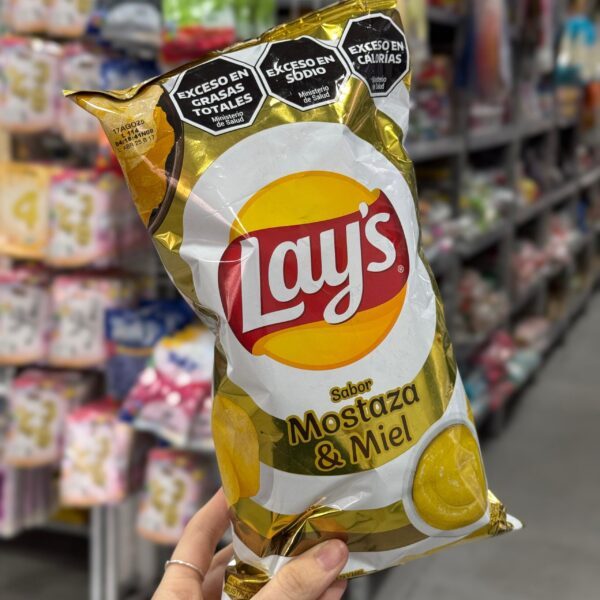 PAPAS LAYS MOSTAZA Y MIEL X 77 GR