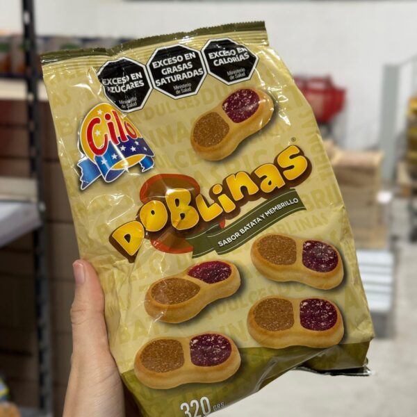 GALLETAS DOBLINS BATATA-MEMBRILLO X 320GR
