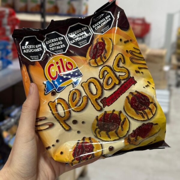 GALLETAS PEPAS DECORADAS CHOCOLATE X 300GR