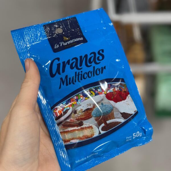 GRANAS MULTICOLORES X 50 GR