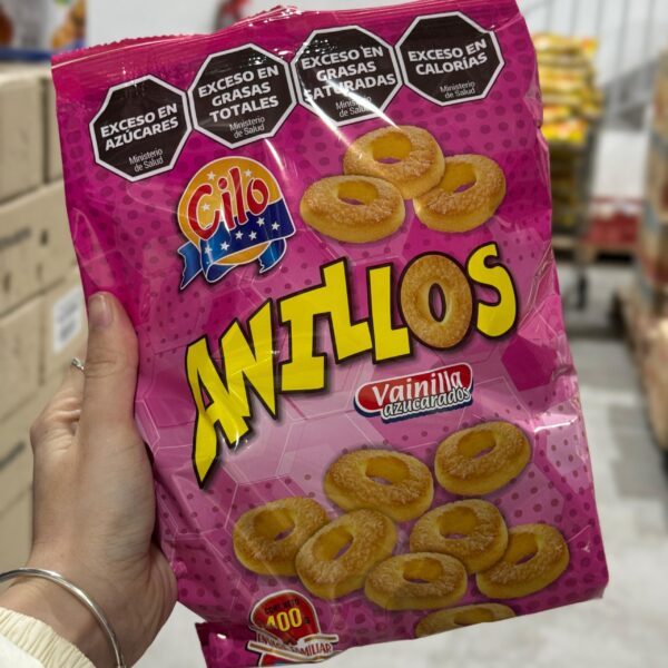 GALLETAS ANILLO SABOR VAINILLA X 400GR