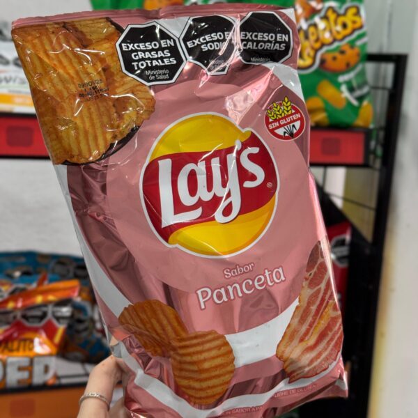 PAPAS LAYS PANCETA X 77 GR