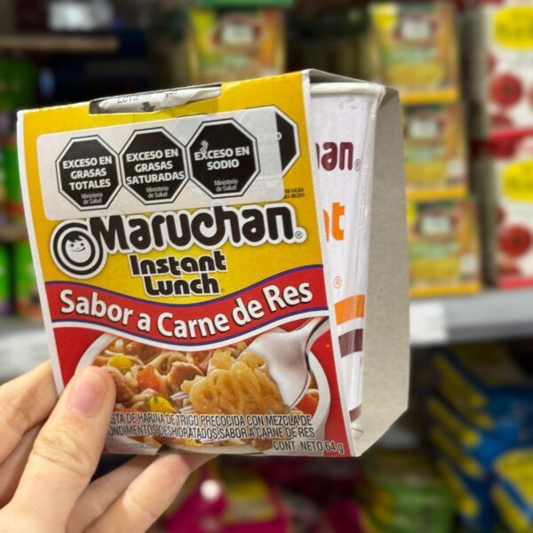 MARUCHAN VASO CARNE DE RES X 64 GR