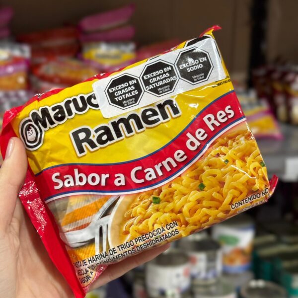 MARUCHAN RAMEN CARNE X 85 GR