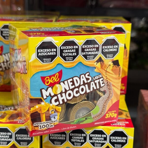 MONEDA DE CHOCOLATE X 100 U