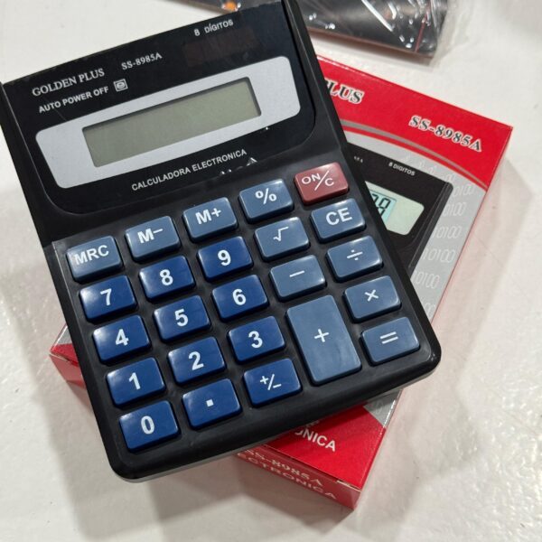 CALCULADORA CHICA 8985 9X12CM