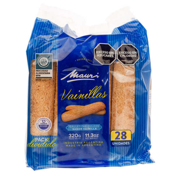 VAINILLA PAQUETE X 16U X 320GR