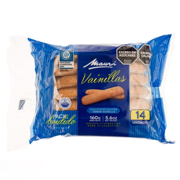 VAINILLA PAQUETE X 32U X 160 GR