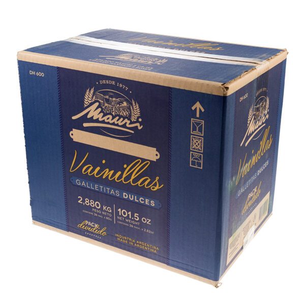 VAINILLA CAJA X 36U X 80GR