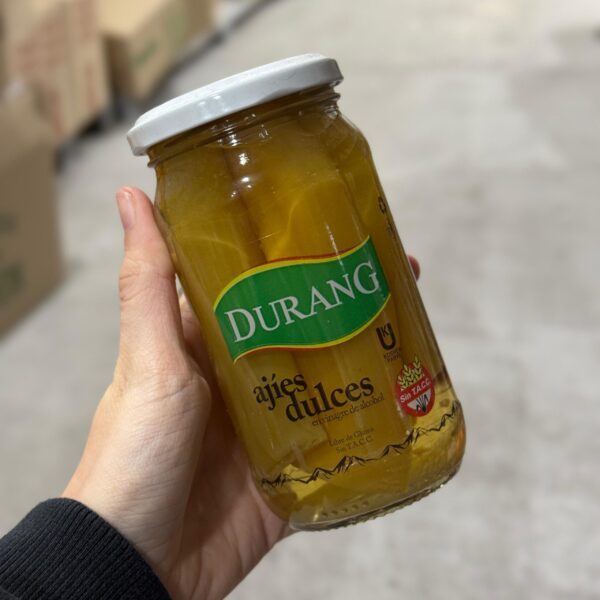 AJÍES DULCES EN FRASCO X 330 GR