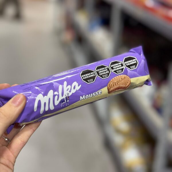 MILKA MOUSSE CHOCOLATE BLANCO X 116 GR