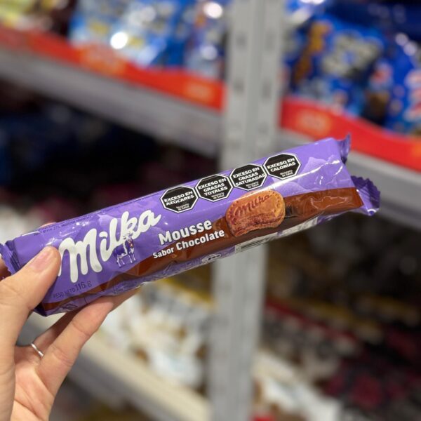 MILKA MOUSSE CHOCOLATE NEGRO X 116 GR