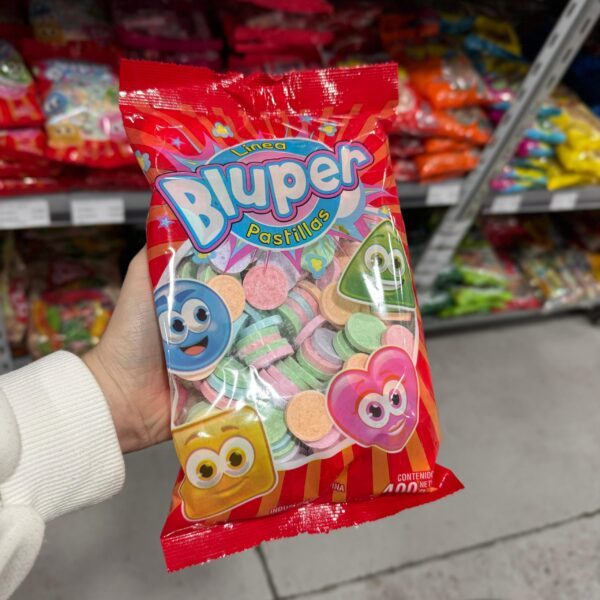 BLUPER BOLSA PASTILLITAS CARITAS X 400 GR