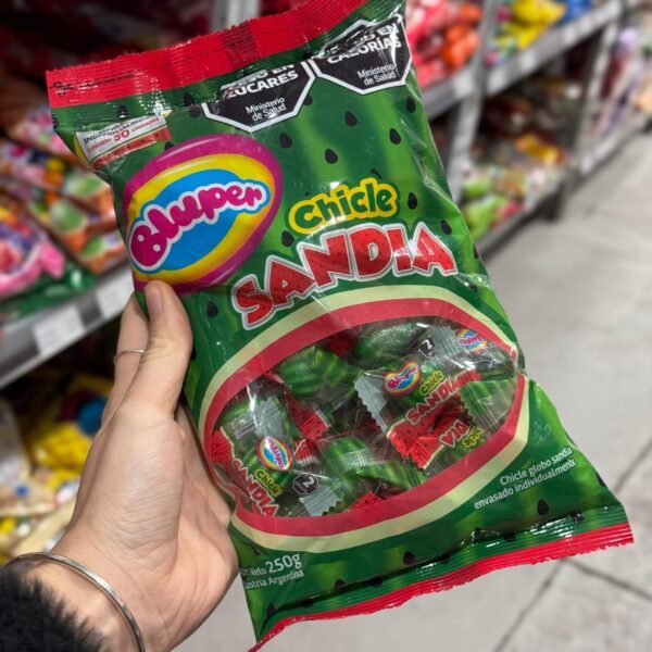 BLUPER CHICLE BOLA INDIVIDUAL SANDIA X 50U