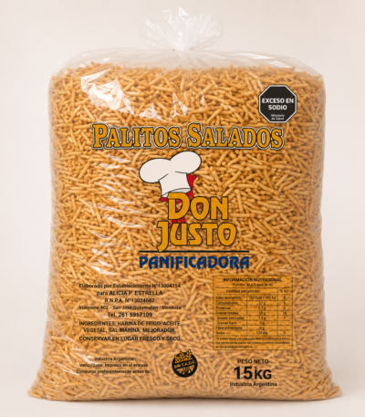PALITOS SALADOS X 15 KG