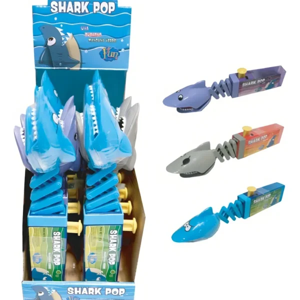 CHUPETÍN FUN SHARK POP X 8 U