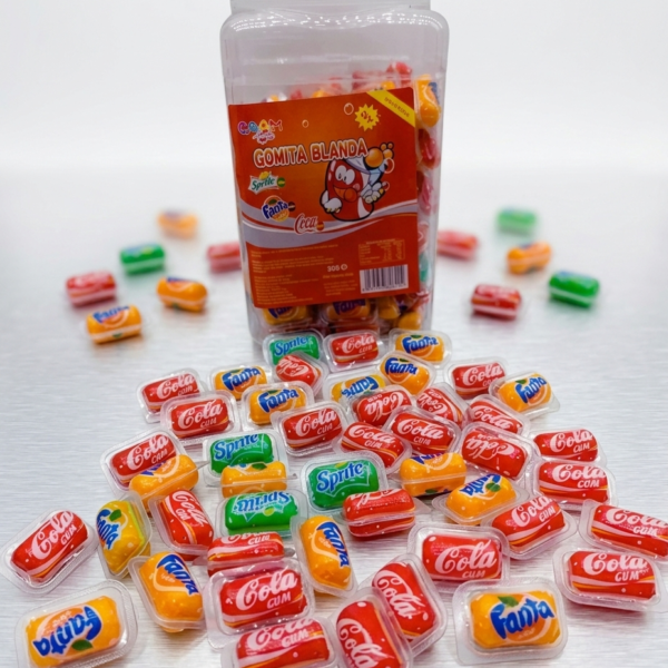 GOMITA BLANDA ENVASE INDIVIDUAL GASEOSA X 200 U