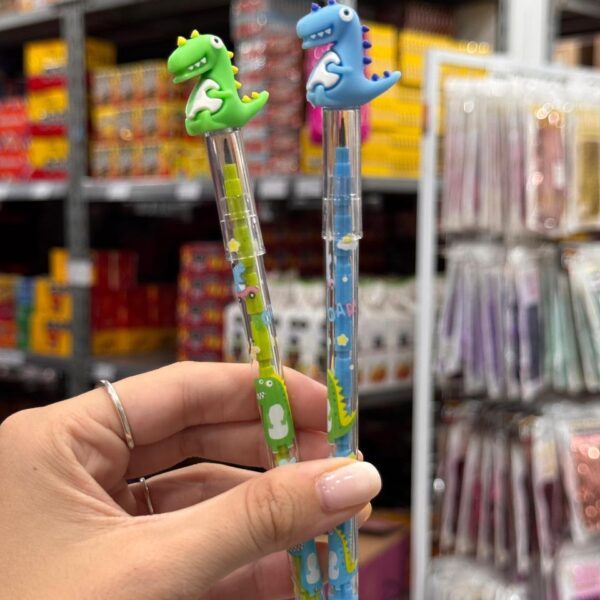 LAPIZ MULTIMINA FANTASÍA DINO AZUL