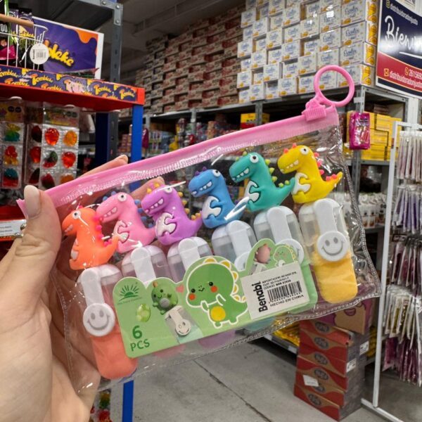 RESALTADORES DINOSAURIO X 6 U