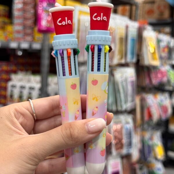 LAPICERA FANTASÍA 10 COLORES COCA