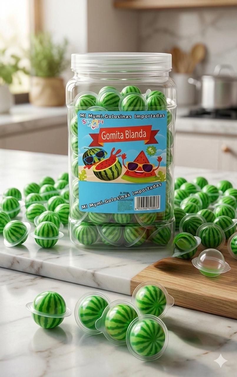 GOMITA BLANDA ENVASE INDIVIDUAL SANDIA X 200 U