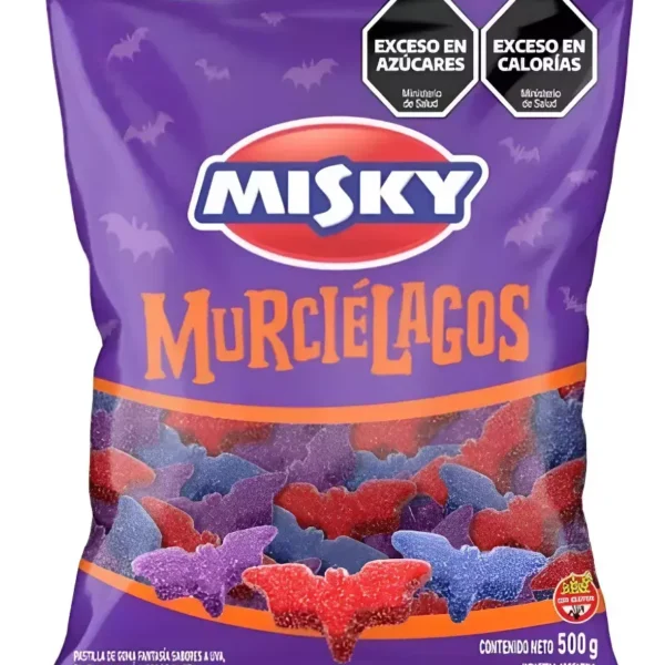 GOMITAS MURCIÉLAGO MISKY X 500 GR