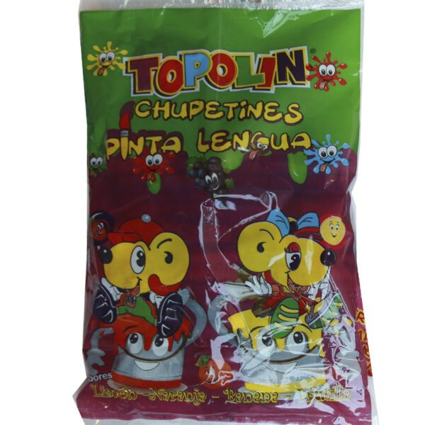 COMBO TOPOLIN PALETA PINTA LENGUA X 50 U - 5 U