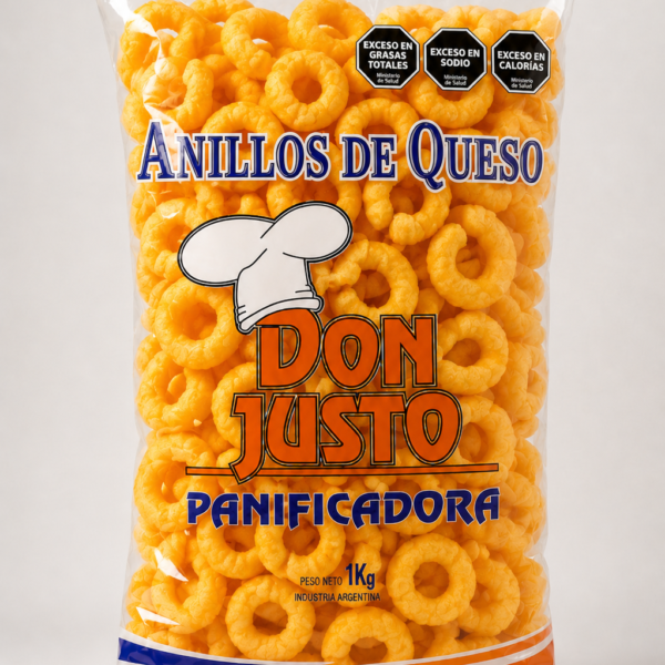 ANILLOS DE QUESO DON  JUSTO X 1 KG