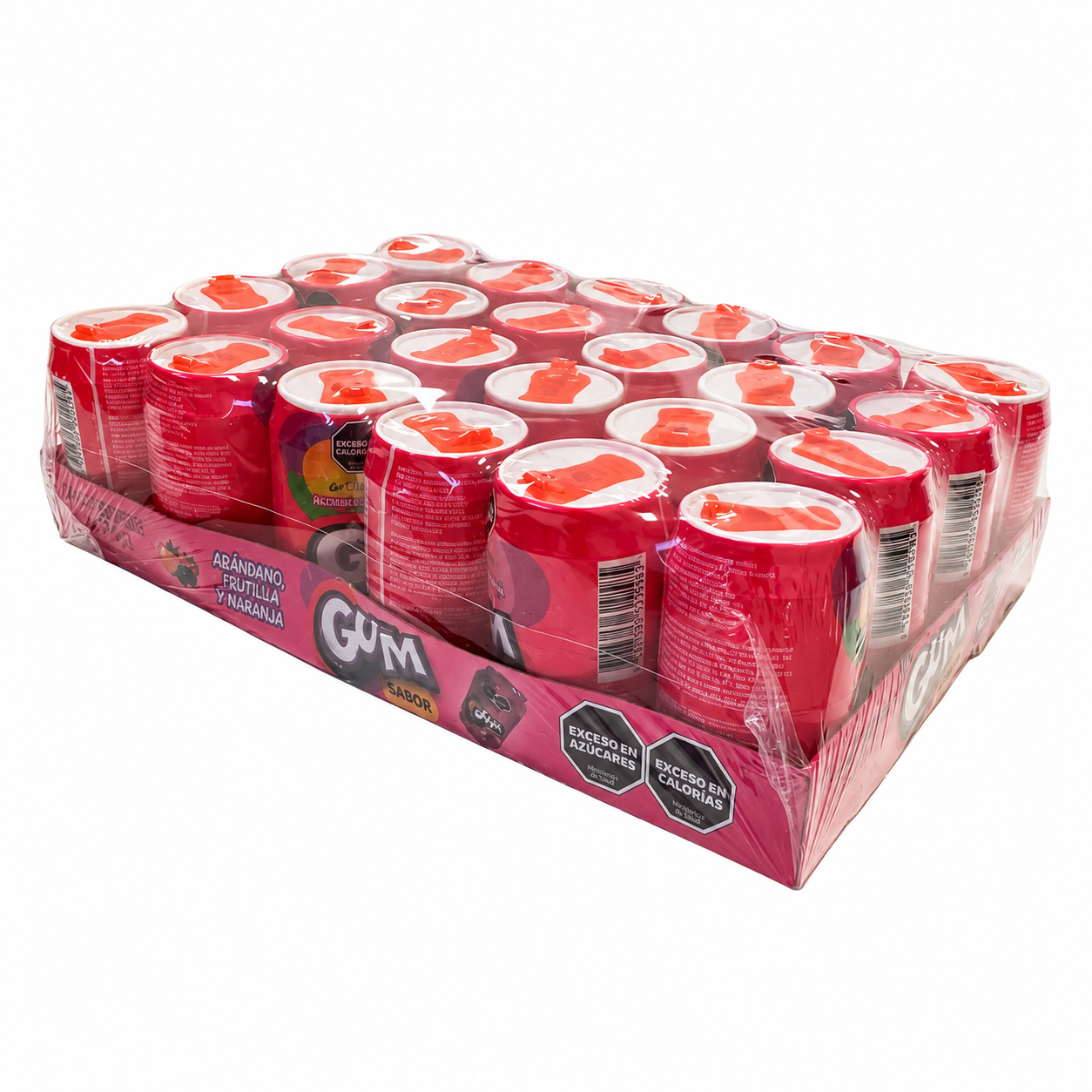 LATA GUM CANDY CHICLE TUTI FRUTTI X 24 U LATA GUM CANDY CHICLE TUTI FRUTTI X 24 U