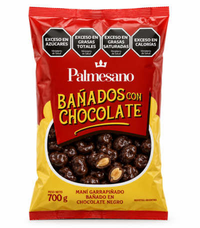 MANÍ GARRAPIÑADO BAÑADO EN CHOCOLATE NEGRO