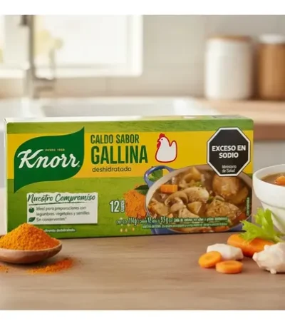 CALDO GALLINA X 12 U