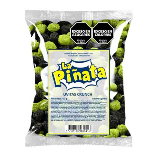 GOMITA PIÑATA CRUNCH UVITA X 700 GR