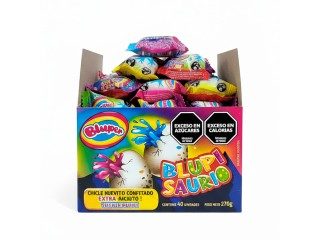 BLUPISAURIO CHICLE RELLENO X 40 U